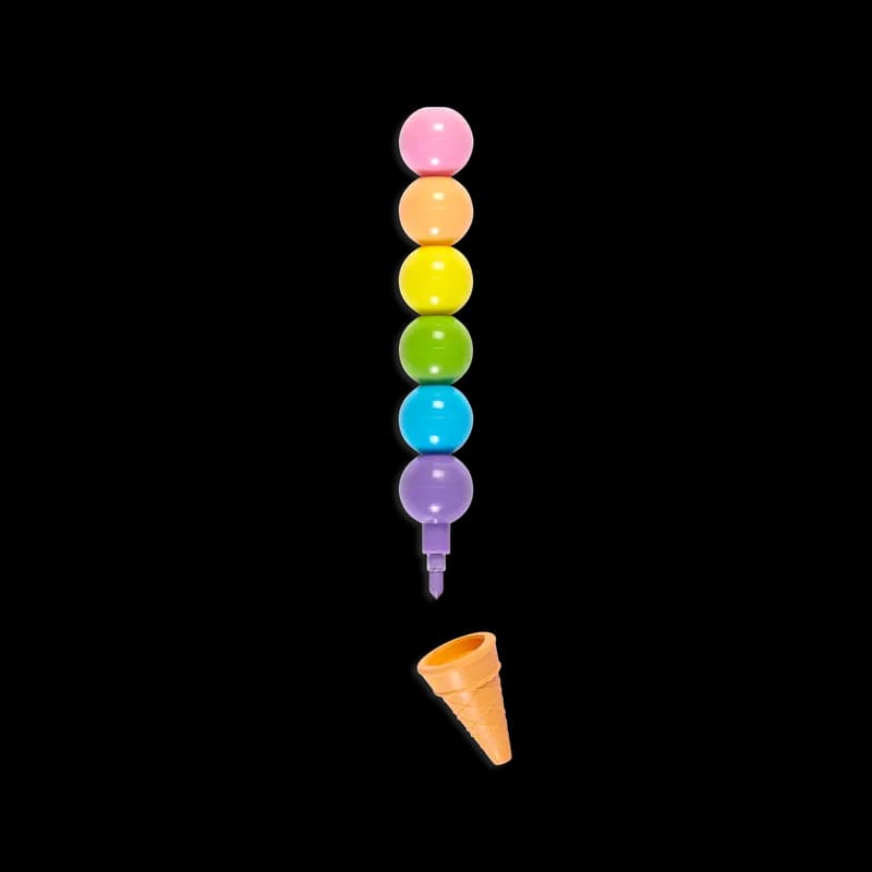 צבעי עפרון מתברגים - גלידה