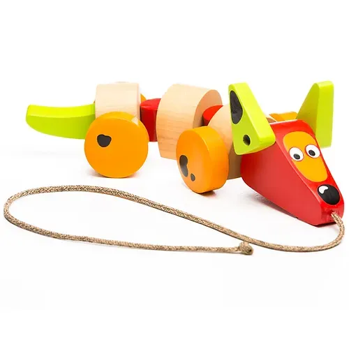 צעצוע גרירה ודחיפה כלב