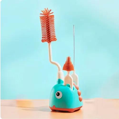 סט מסיליקון לניקוי מוצרי תינוקות